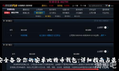 如何安全备份你的安卓比特币钱包：详细指南与最佳实践